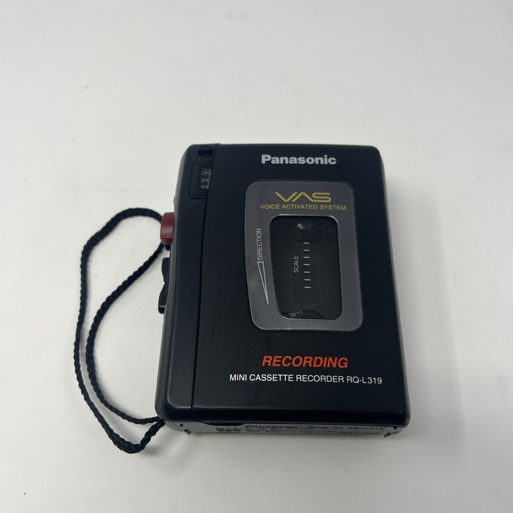 Panasonic Mini Cassette Recorder RQ-L319 Tested Working